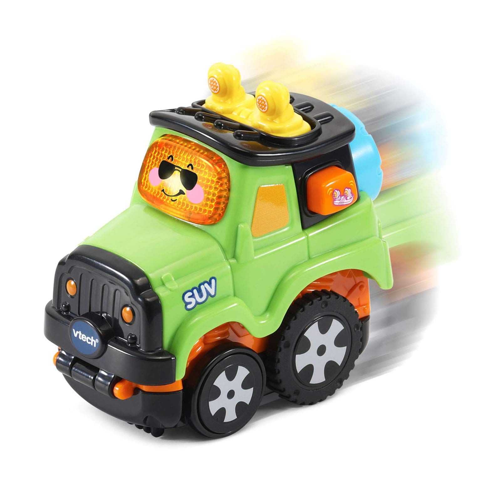 VTech Go! Go! Smart Wheels Press and Race SUV Toy - Interactive Learning Vehicle for Toddlers 1-5 Years - Perfect for Pretend Play & Early Childhood Development