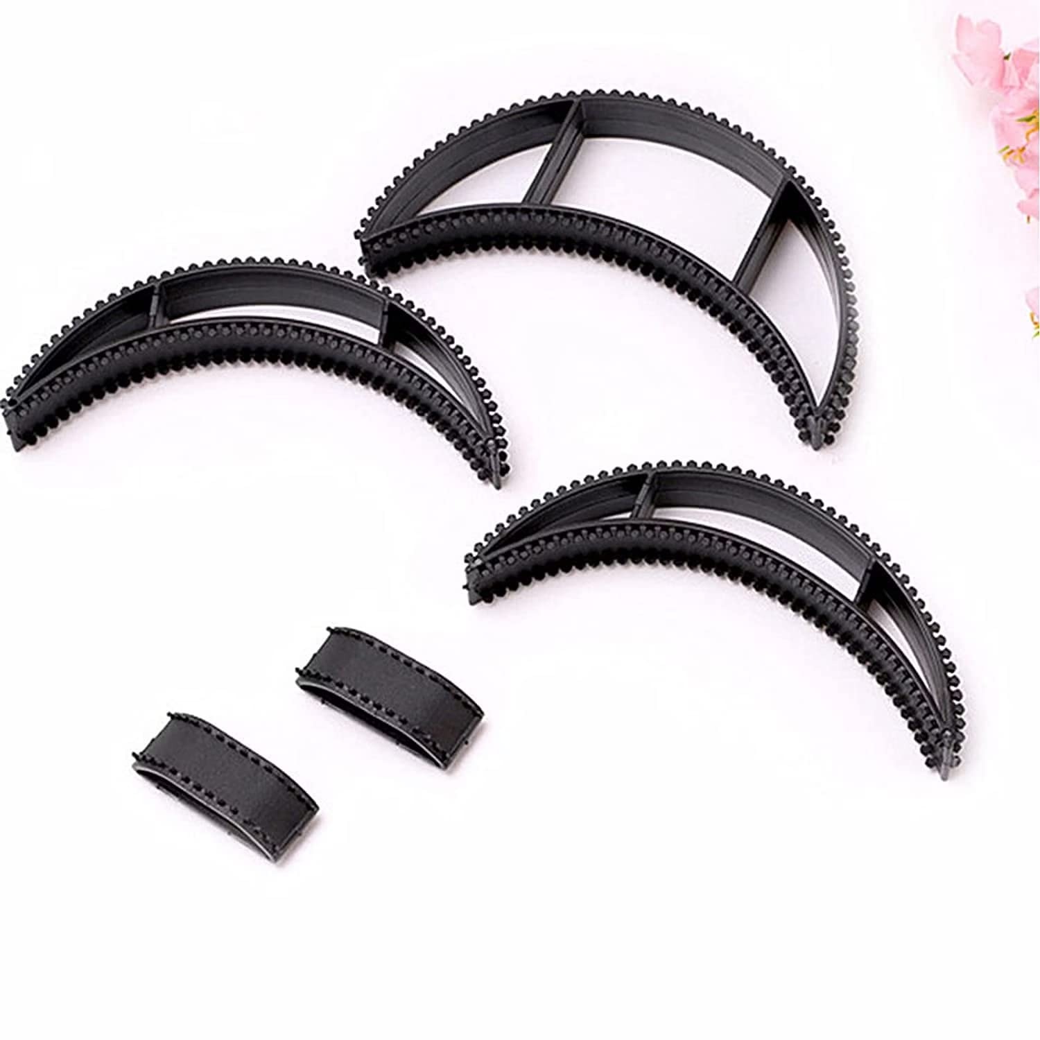 LOCANS 5-Piece Hair Volumizing Inserts - Bumpits Hair Puff Maker for Women & Girls - Instant Volume & Lift Styling Tool (Great for Parties, Weddings & Everyday Hairstyles)
