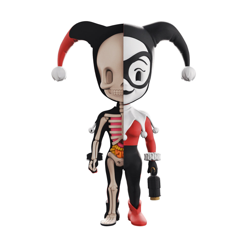 4D Master XXRAY Vinyl Art Figure - 7 Inch Harley Quinn Dissected Collectible Statue for DC Comics Fans | Perfect for Display, Gifts & Comic Book Collections