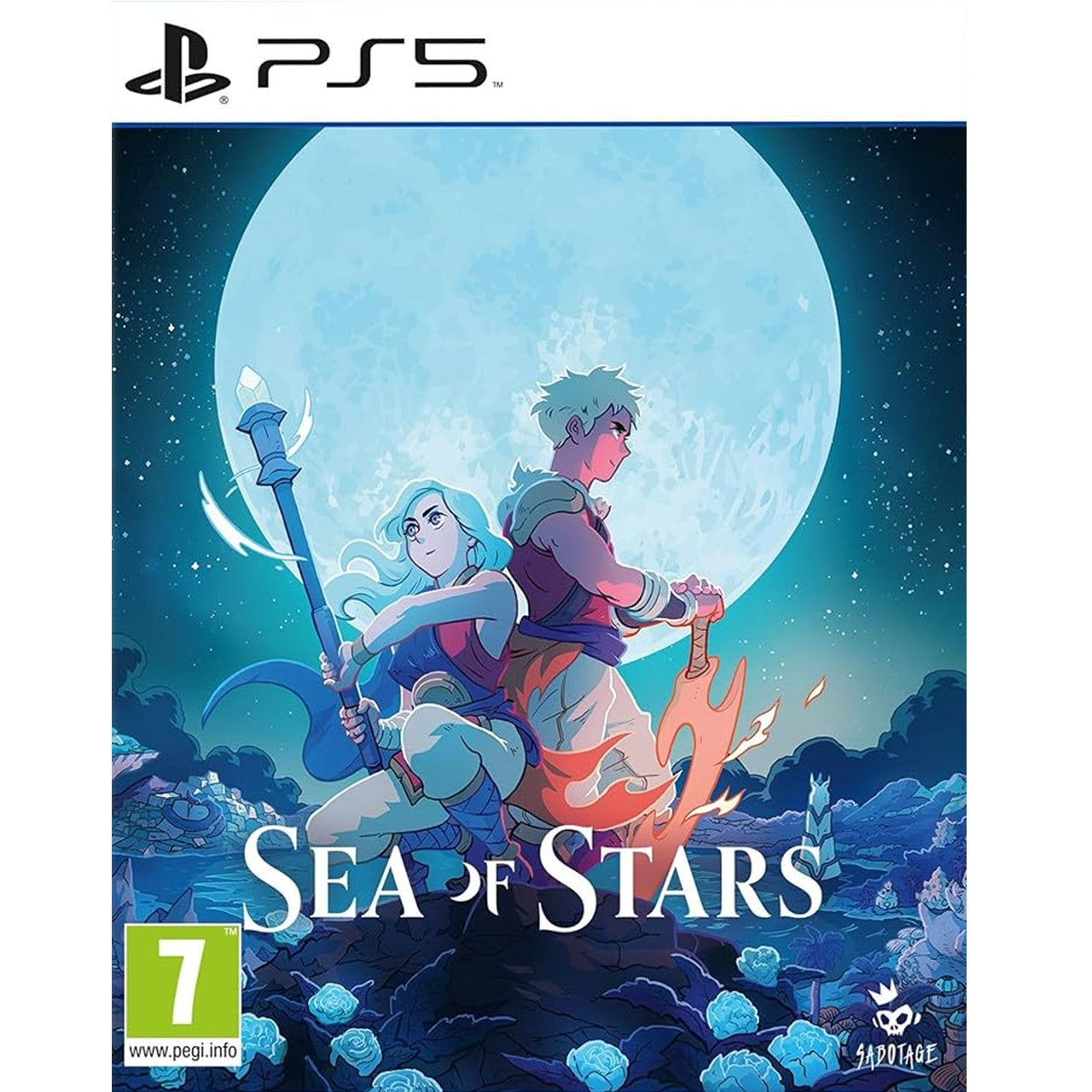 PS5 Sea of Stars (R2) - Region Free RPG Game for PlayStation 5 - Perfect for Adventure Gaming & Story-Driven Experiences