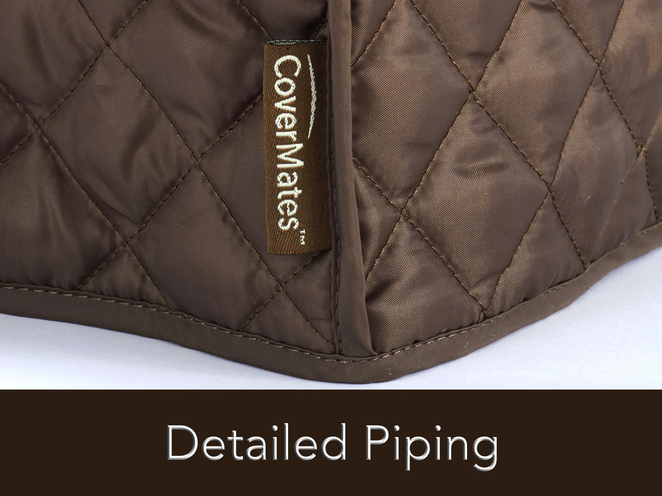 Slow Cooker Cover - Dust Protection & Stain Resistant Appliance Cover - Washable Bronze Kitchen Accessory - Perfect for Crock Pots, Food Warmers & Countertop Protection