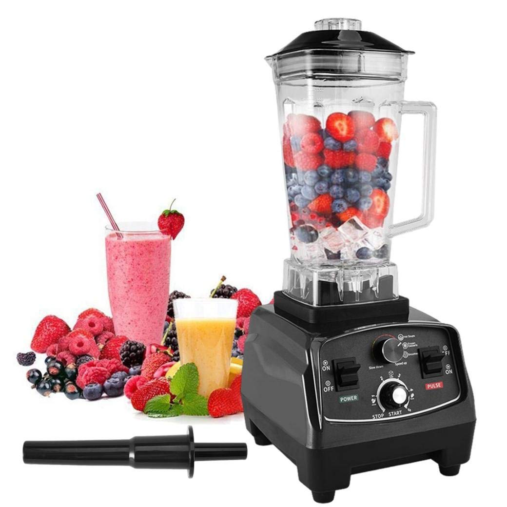 1000W High-Speed Blender for Shakes & Smoothies - Professional Countertop Blender (Black) - Perfect for Home & Commercial Kitchens