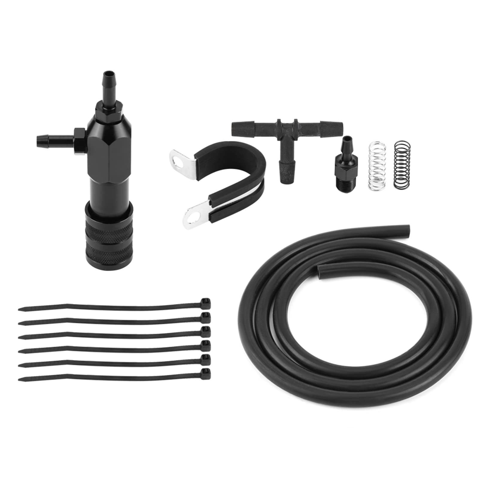 1-30 PSI Adjustable Turbo Boost Controller Kit - Manual Closed Loop Engine Boost Regulator with Installation Accessories for Performance Cars & Racing Vehicles - Perfect for Street Tuning, Track Days & Drag Racing