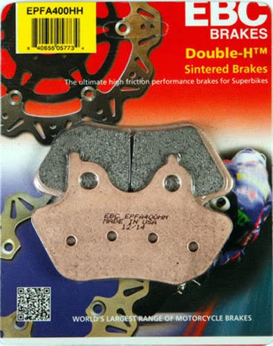 EBC Extreme Brake Pads EPFA400HH - 3 Pairs for Harley Davidson Motorcycles | High Performance Braking System | Perfect for Touring, Cruising & City Riding