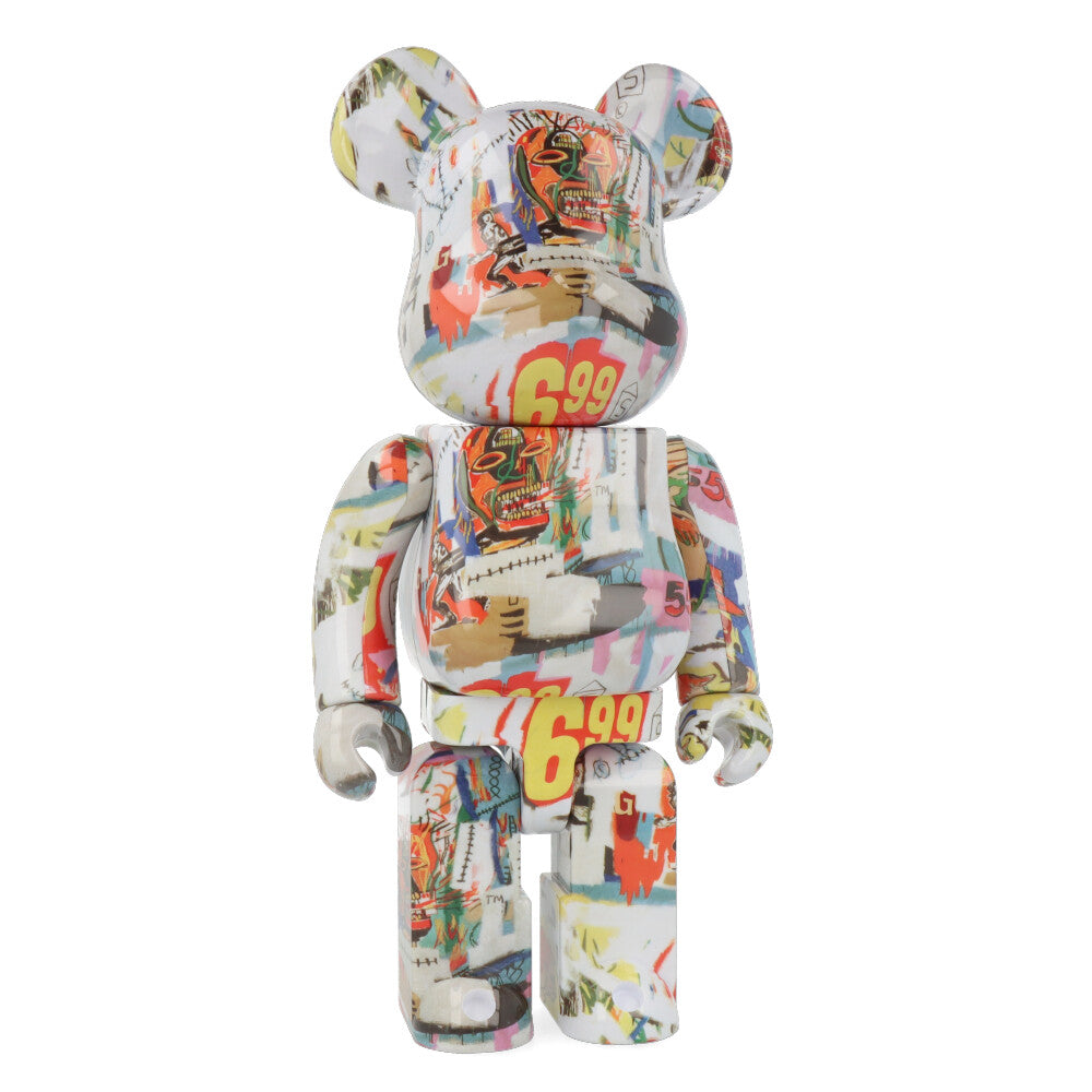 400% Bearbrick Warhol X Basquiat 4 - Limited Edition Designer Art Toy Collectible - Perfect for Home Display, Office Decor & Pop Culture Enthusiasts