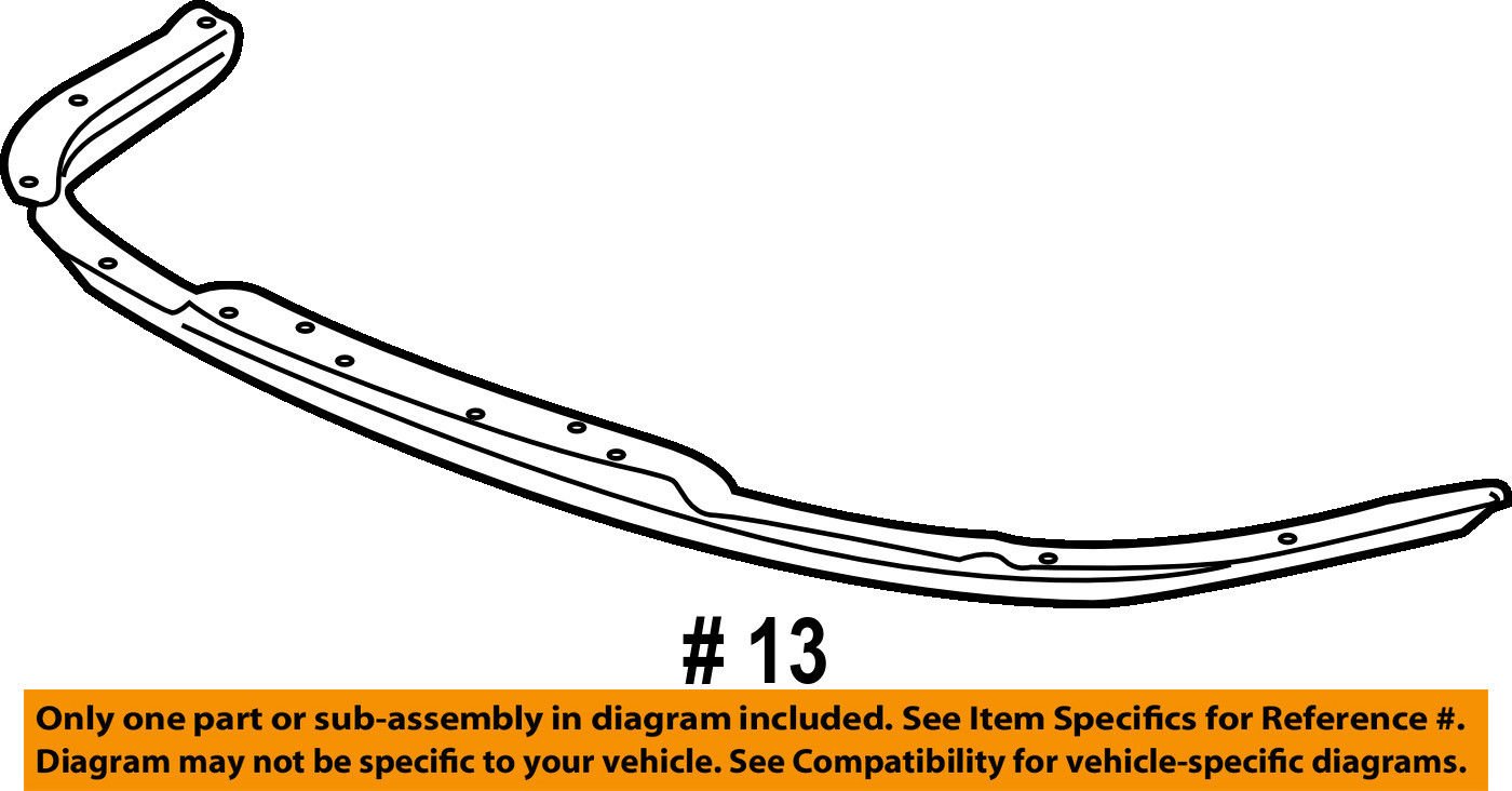Genuine GM Parts 15773839 Front Bumper Valance - Replacement Lower Lip Spoiler for Chevy, GMC Trucks & SUVs | Durable ABS Plastic | Easy Installation | Perfect for Off-Roading & Daily Driving