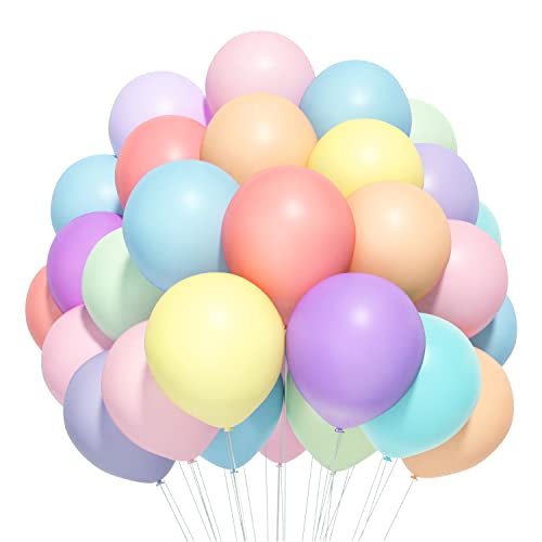 Pastel Balloons Multicolor-12in