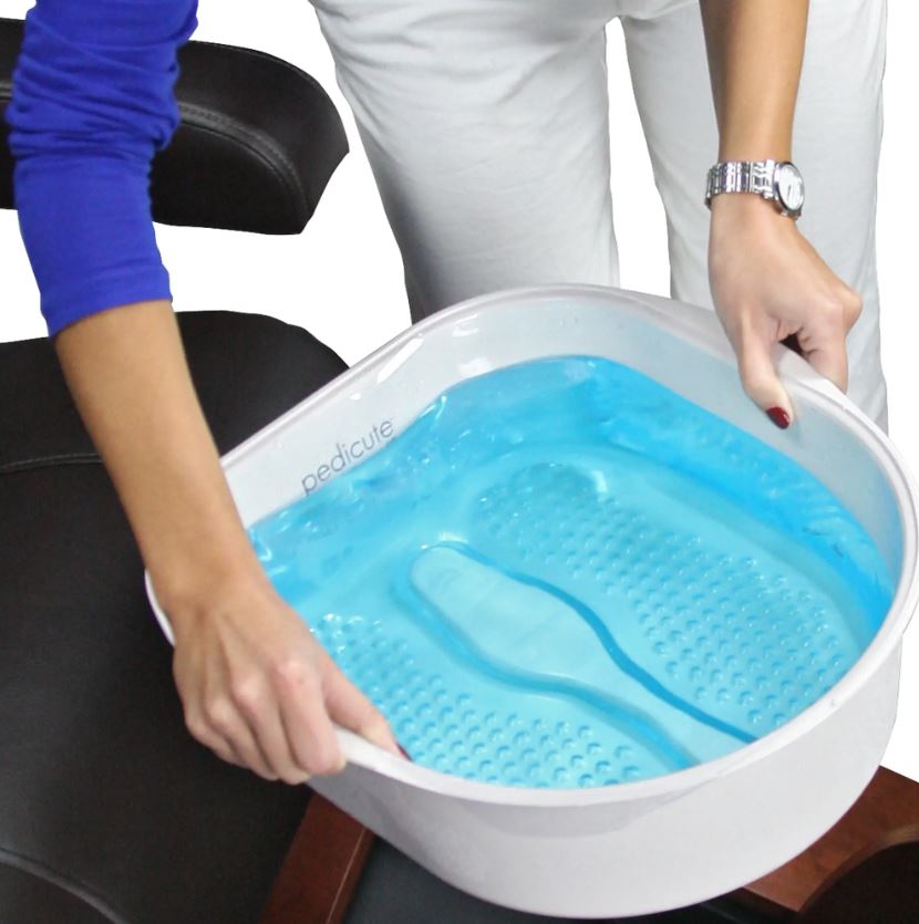 Continuum Pedicure Portable Pedi Spa - Electric Foot File Callus Remover for Soft Smooth Feet - Perfect for Home Pedicures & Travel