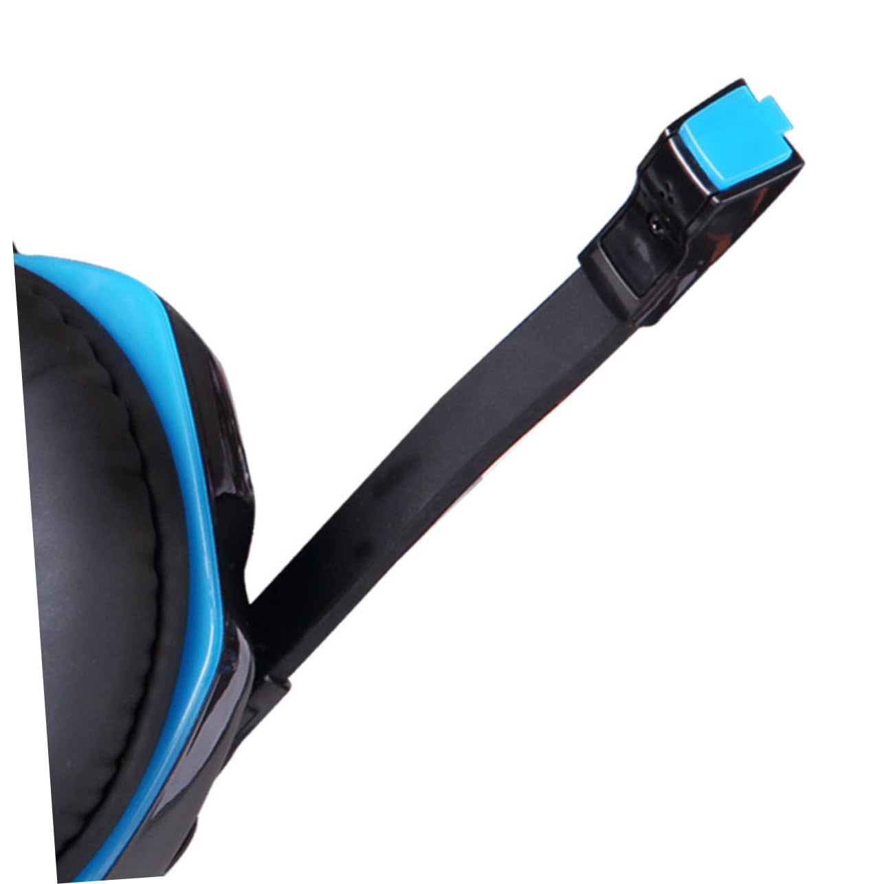 KONTONTY Gaming Headset with LED Lights - Noise Cancelling Microphone, Soft Memory Foam Cushions - Comfortable for PS5, Xbox, PC Gaming - Perfect for Online Multiplayer & Streaming (Black)