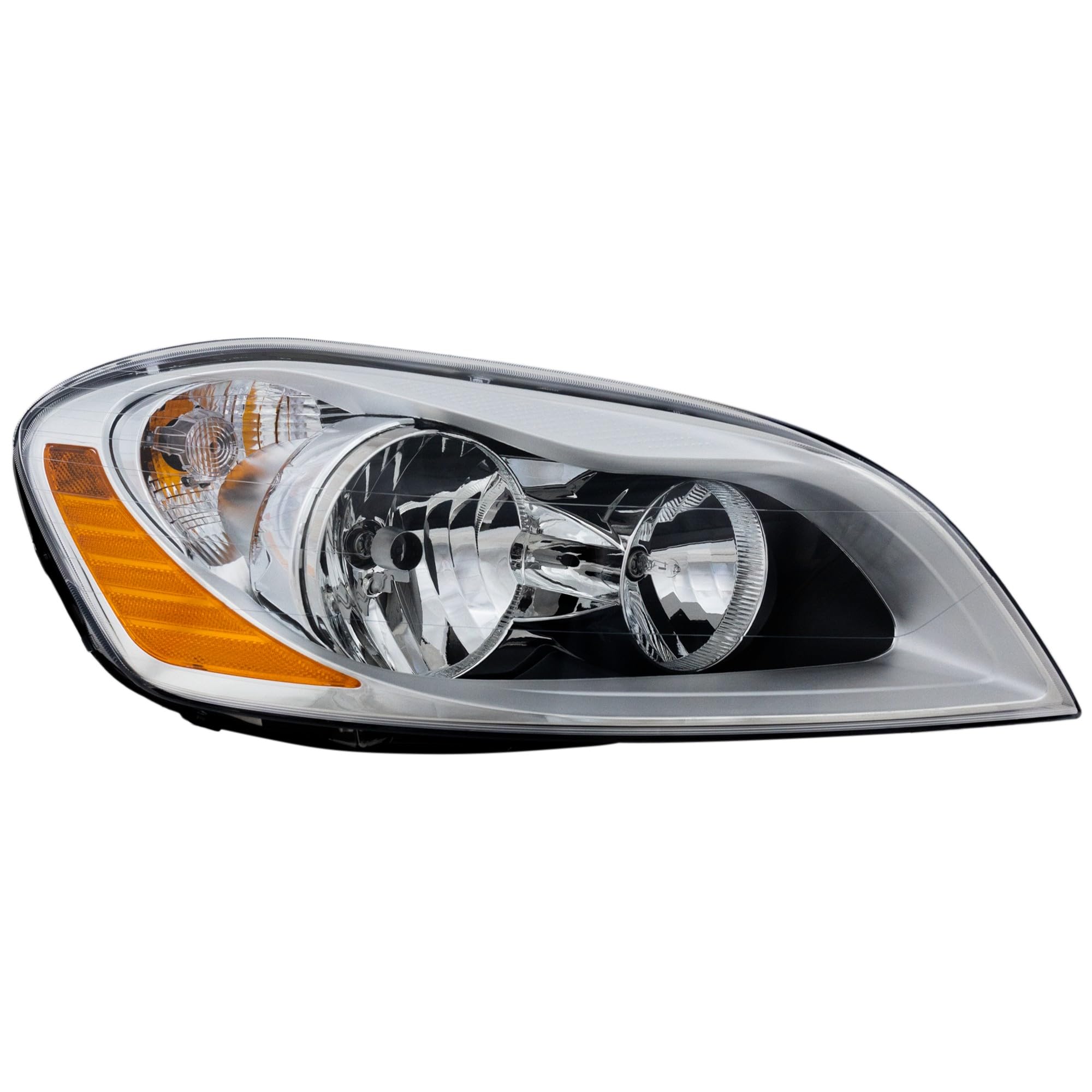 Go-Parts - Replacement Headlight Assembly for Volvo XC60 2010-2013, Right (Passenger) Side, Halogen - Perfect Fit for 2011 & 2012 Models - Easy Installation for Night Driving & Enhanced Safety