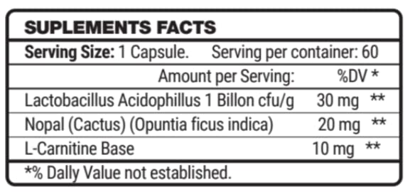 Vital Salud Varicose Veins Treatment - 100% Organic Supplement with L-Carnitine & Nopal for Circulation & Energy Support - 60 Capsules - Perfect for Leg Discomfort & Daily Wellness Routine