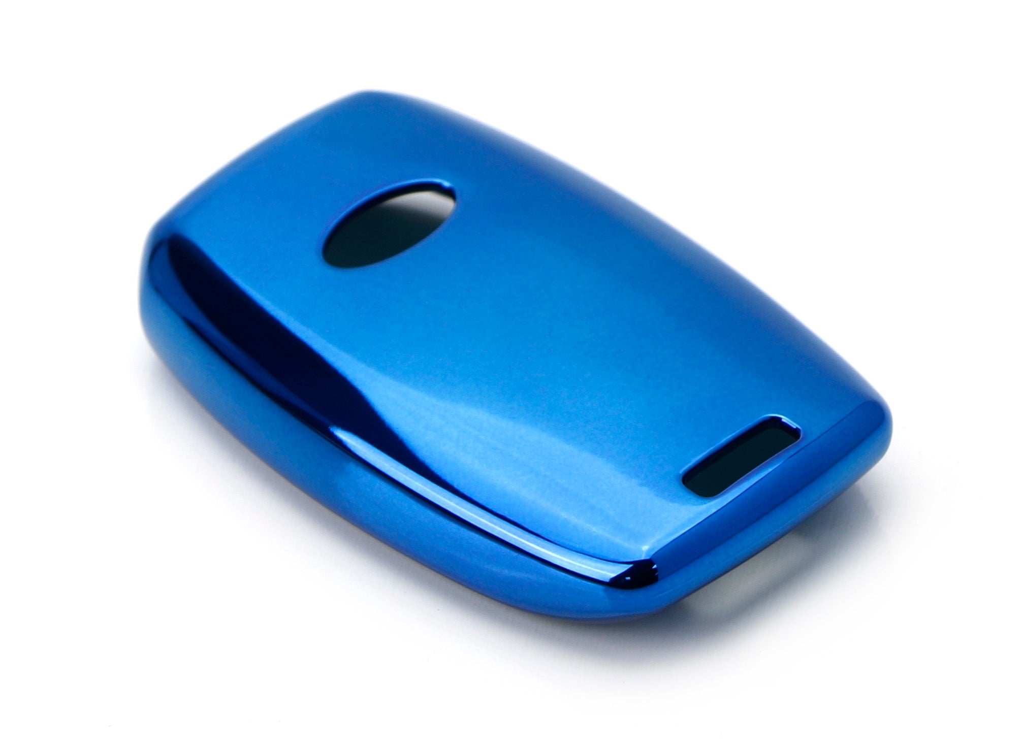 Durable Chrome Blue TPU Key Fob Case Cover for Kia Optima K5 Sorento Carens Forte Soul - Protective Keychain Accessory for Car Keys (2010-2023 Models) - Perfect for Everyday Use & Gift Giving