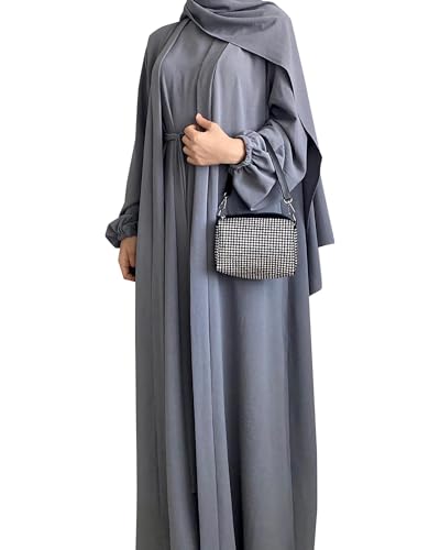 Gray Abaya