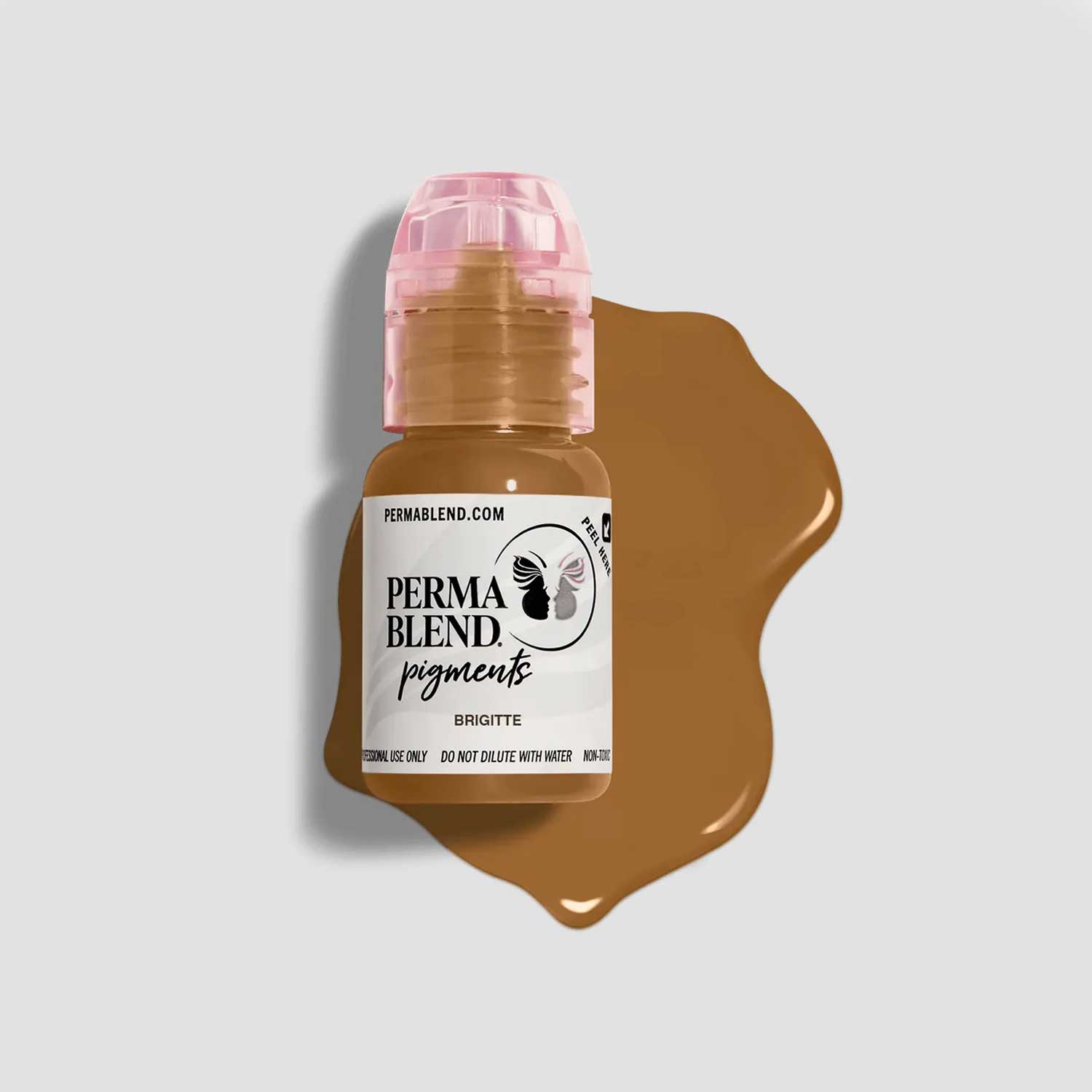 Brigitte Pigment Permablend Professional Makeup - Long-Lasting, Highly Pigmented Cosmetic for Eyes, Lips & Face | Perfect for Stage, Photography & Everyday Wear