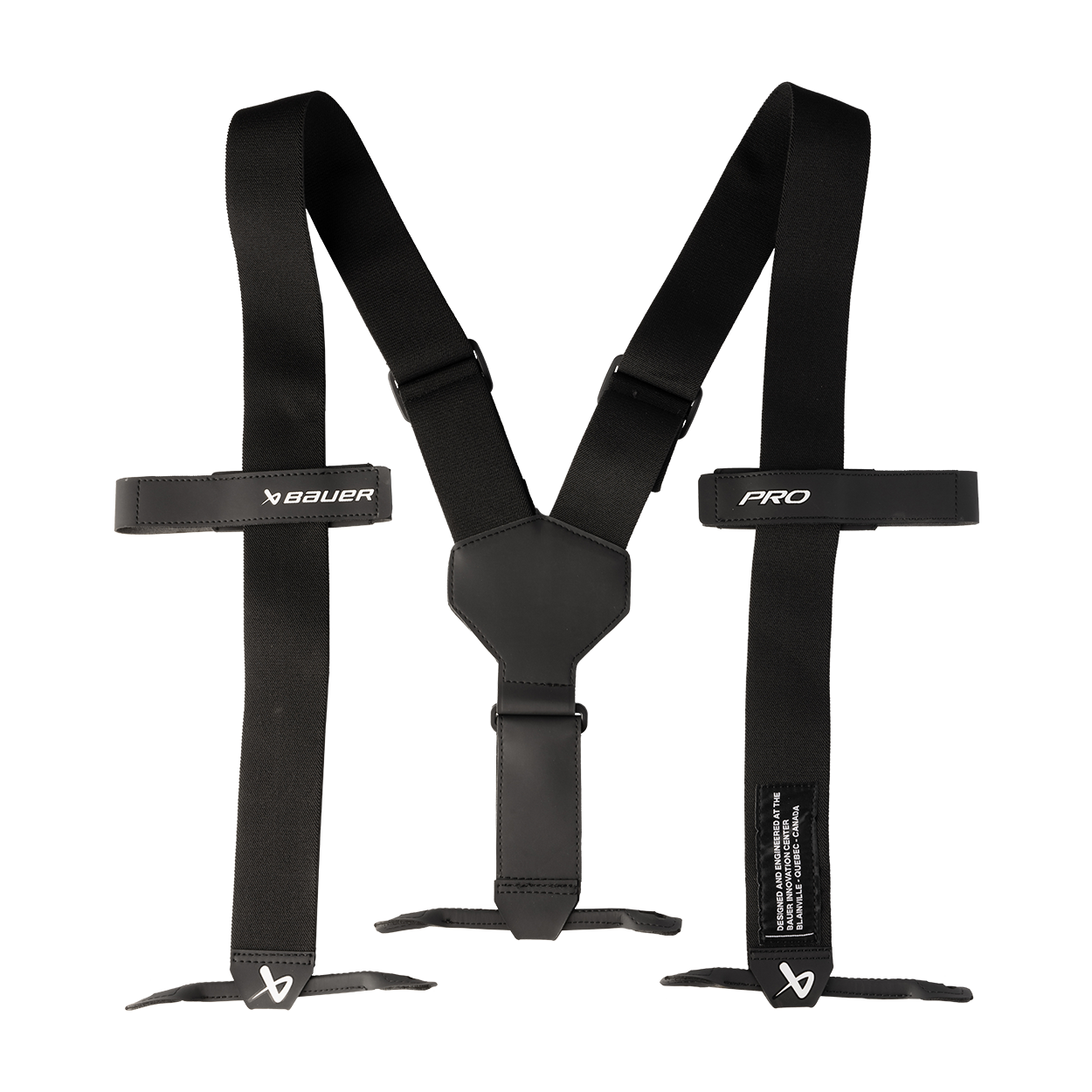 Bauer S25 Senior Goalie Suspender Straps - Adjustable Hockey Goalie Gear for Comfort & Performance - Perfect for Ice Hockey & Inline Skating Games