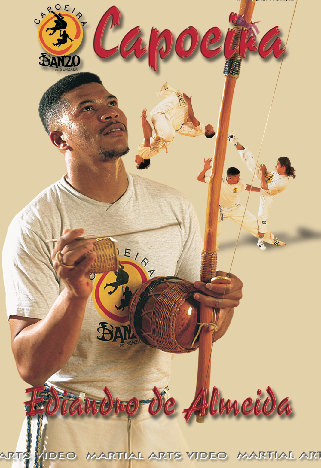 Capoeira Banzo de Senzala DVD by Eduardo de Almeida - Authentic Brazilian Martial Arts Training for Beginners & Advanced Practitioners | Home Workout & Cultural Learning