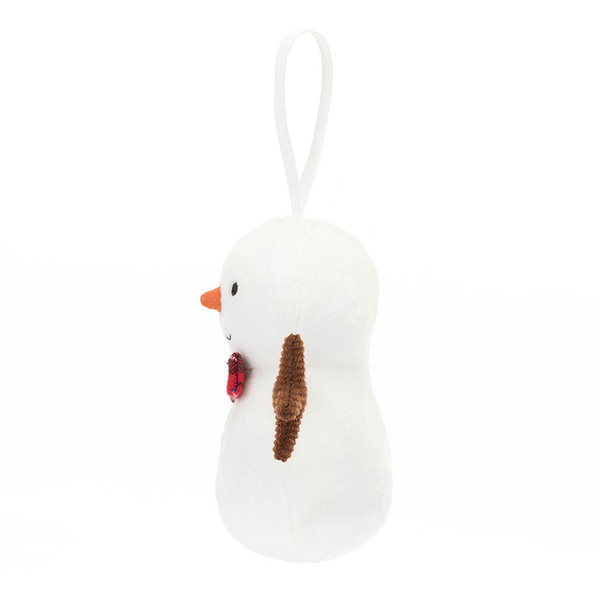 Festive Snowman Hanging Decoration - Christmas Tree Ornament, Holiday Home Decor, Winter Party Decorations for Indoor & Outdoor Use