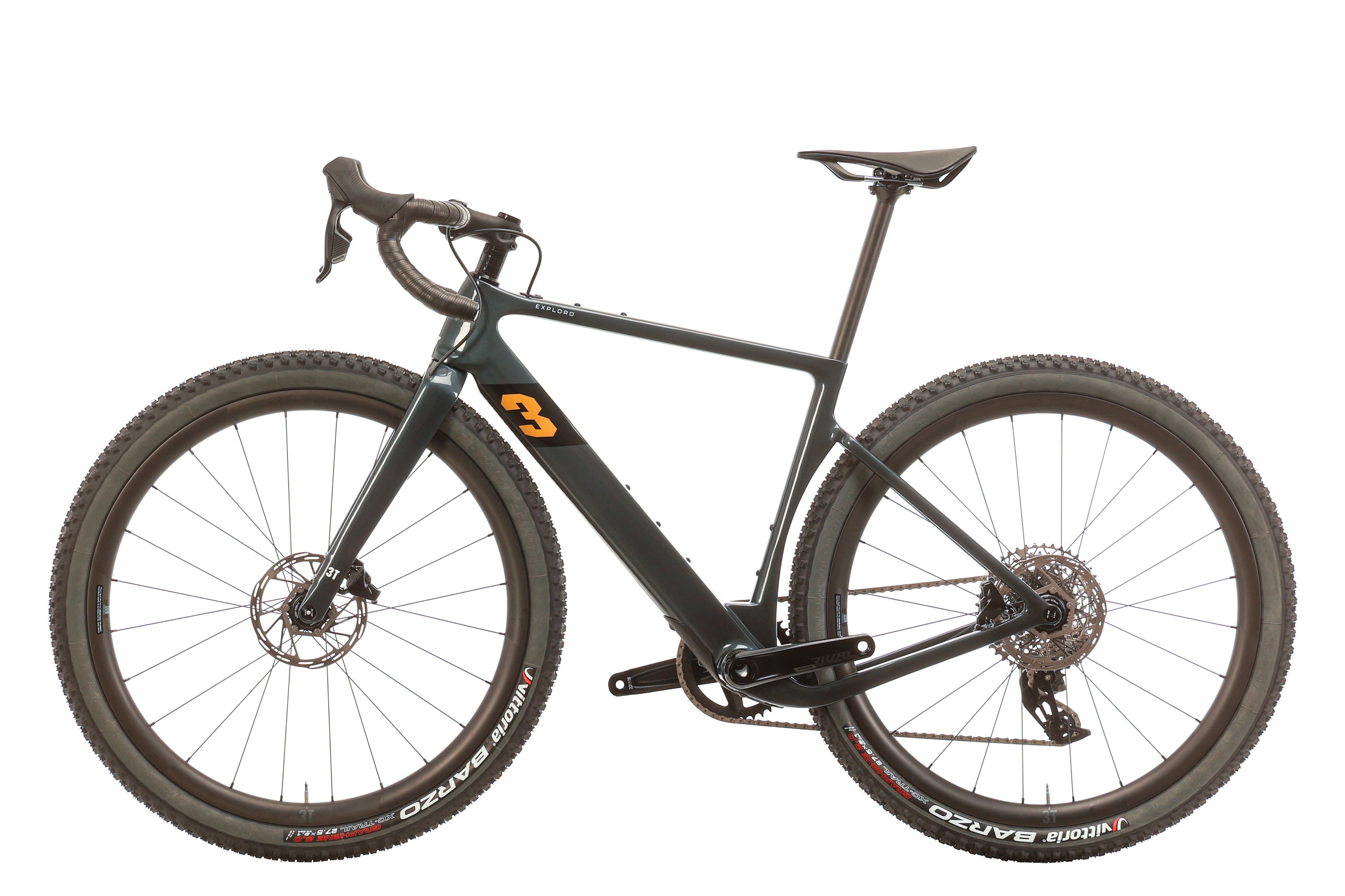 2023 3T Exploro Ultra Gravel Bike - XX Small Size | Lightweight Carbon Frame for Off-Road & Adventure Cycling | Perfect for Trail Riding, Commuting & Bikepacking