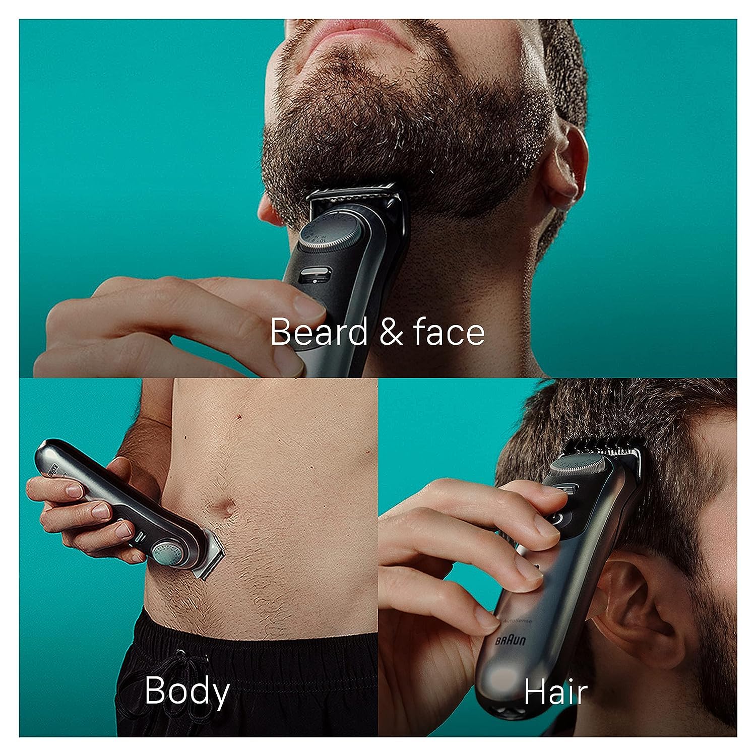 Premium 13-in-1 All-in-One Grooming Kit Series 9 9440 - Beard Trimmer, Body Groomer, Hair Clippers for Men's Manscaping & Personal Care | Perfect Holiday, Birthday & Travel Gift for Him | Home, Gym & On-The-Go Use