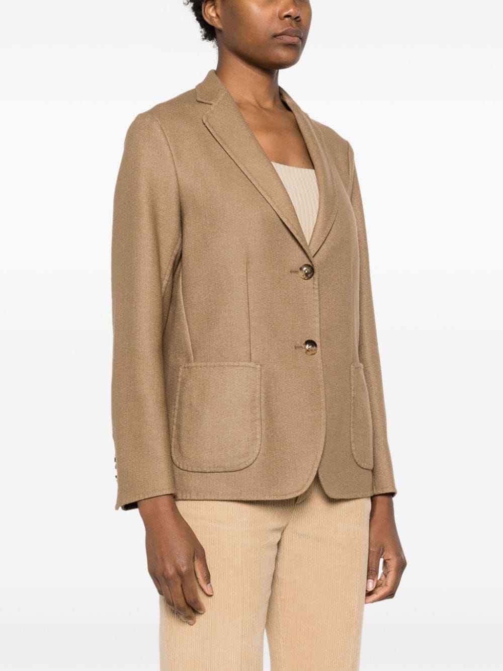 Boglioli Men's Camel Jacket - Premium Wool Blazer for Business & Casual Wear | Perfect for Office, Travel & Special Occasions