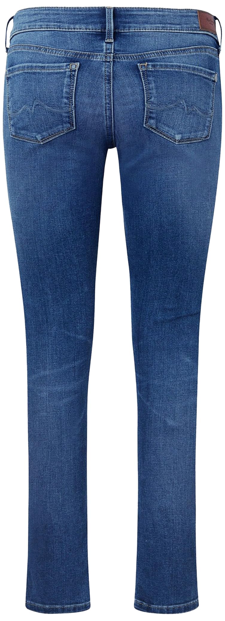 Pepe Jeans Soho Women's Skinny Jeans - Blue Denim Pants Size Medium (EU 36/38, US 27/28) | Stretch Fit, High Waist for Casual Wear & Night Out