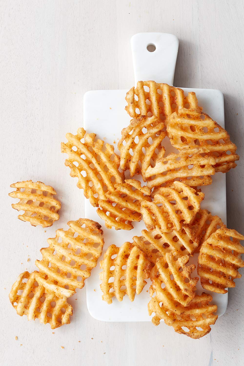 Alexia Foods Seasoned Waffle Cut Fries - 15 oz | Crispy Frozen Potato Snacks for Air Fryer, Oven & Family Meals | Perfect for Parties, Game Nights & Quick Side Dishes