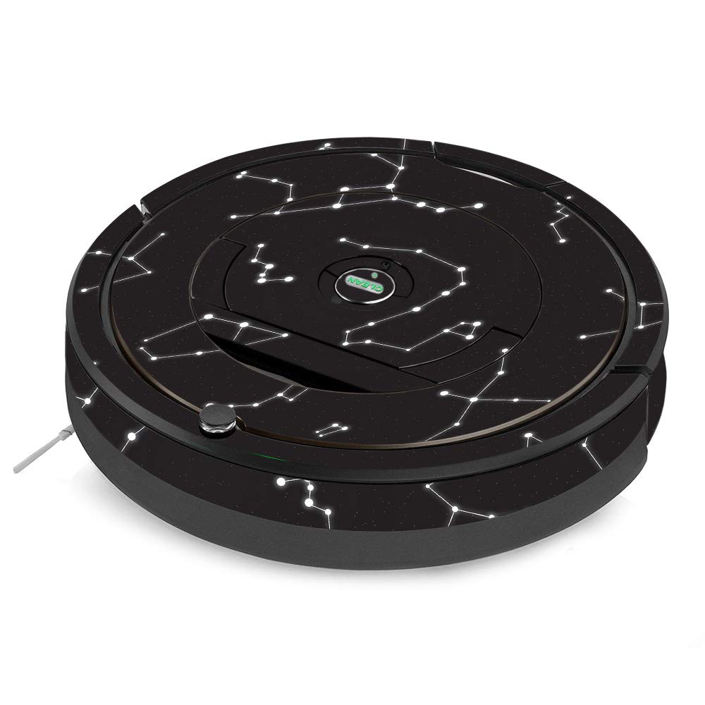 MightySkins Vinyl Decal Wrap Cover for iRobot Roomba 890 Vacuum - Constellations Design | Protective & Durable Skin | Easy to Apply & Remove | Made in USA | Perfect for Home, Office & Gift Giving