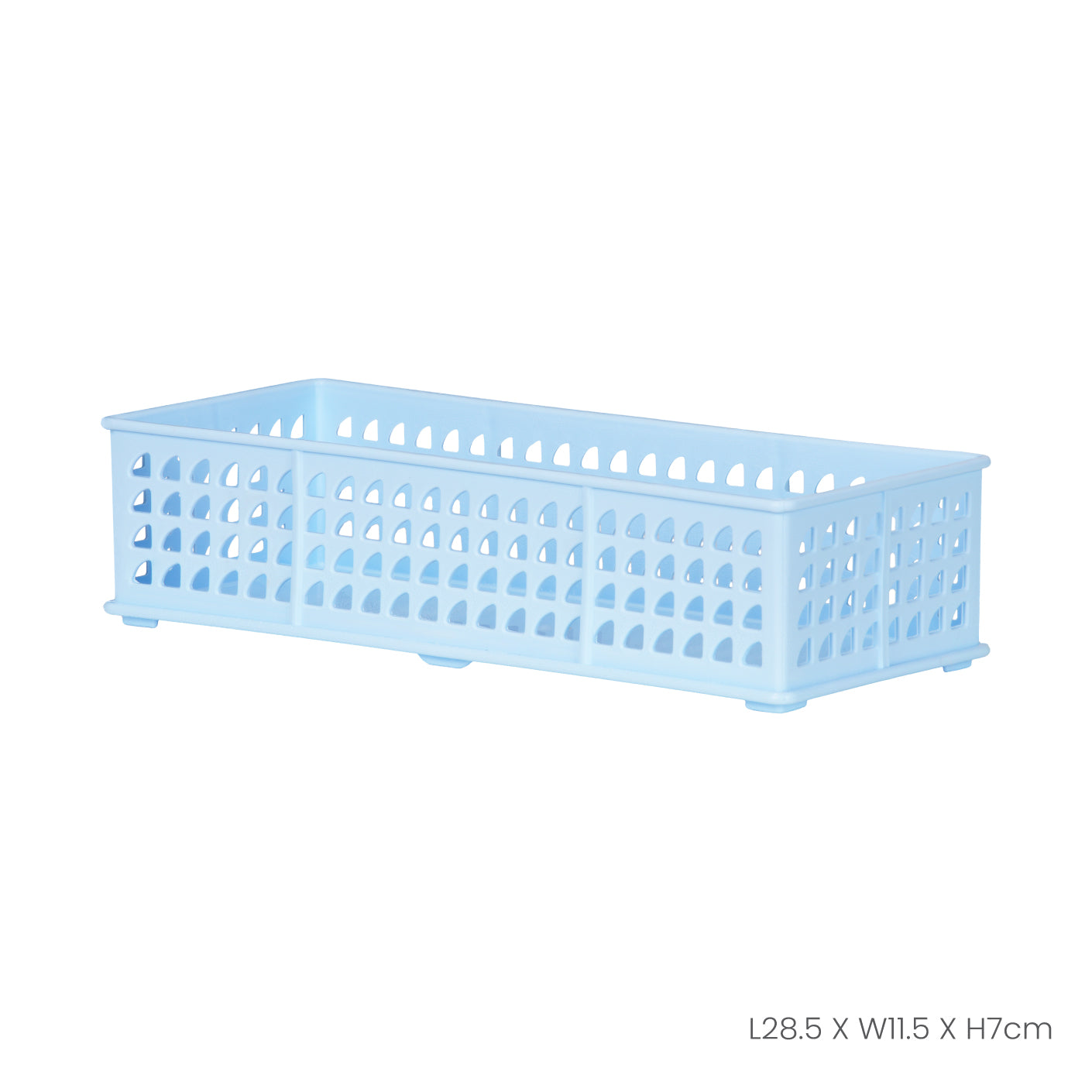 Stackable Slim Tray (4822) - Space-Saving Organizer for Kitchen, Bathroom & Office - Perfect for Drawer, Countertop & Cabinet Storage