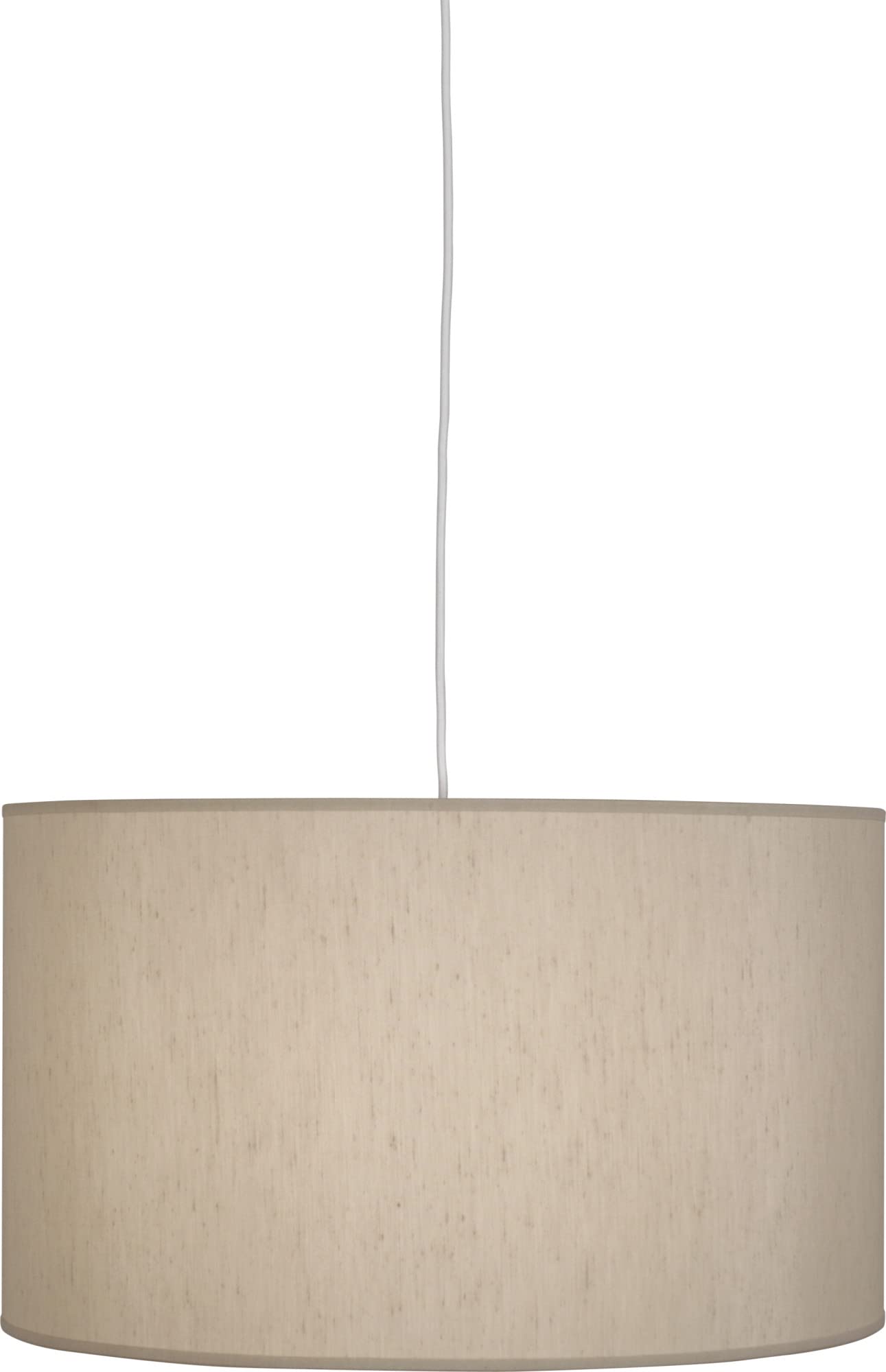 Robert Abbey W169 Modern One Light Pendant - Sleek Minimalist Ceiling Light Fixture for Dining Room, Kitchen Island & Bedroom Decor