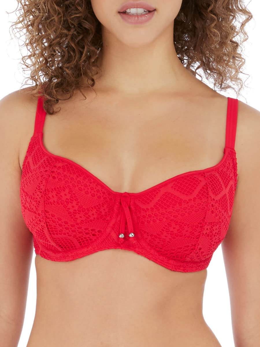 Freya Women's Standard Sundance Underwire Sweetheart Bikini Top - Sexy Swimwear for Beach, Pool & Summer Vacations