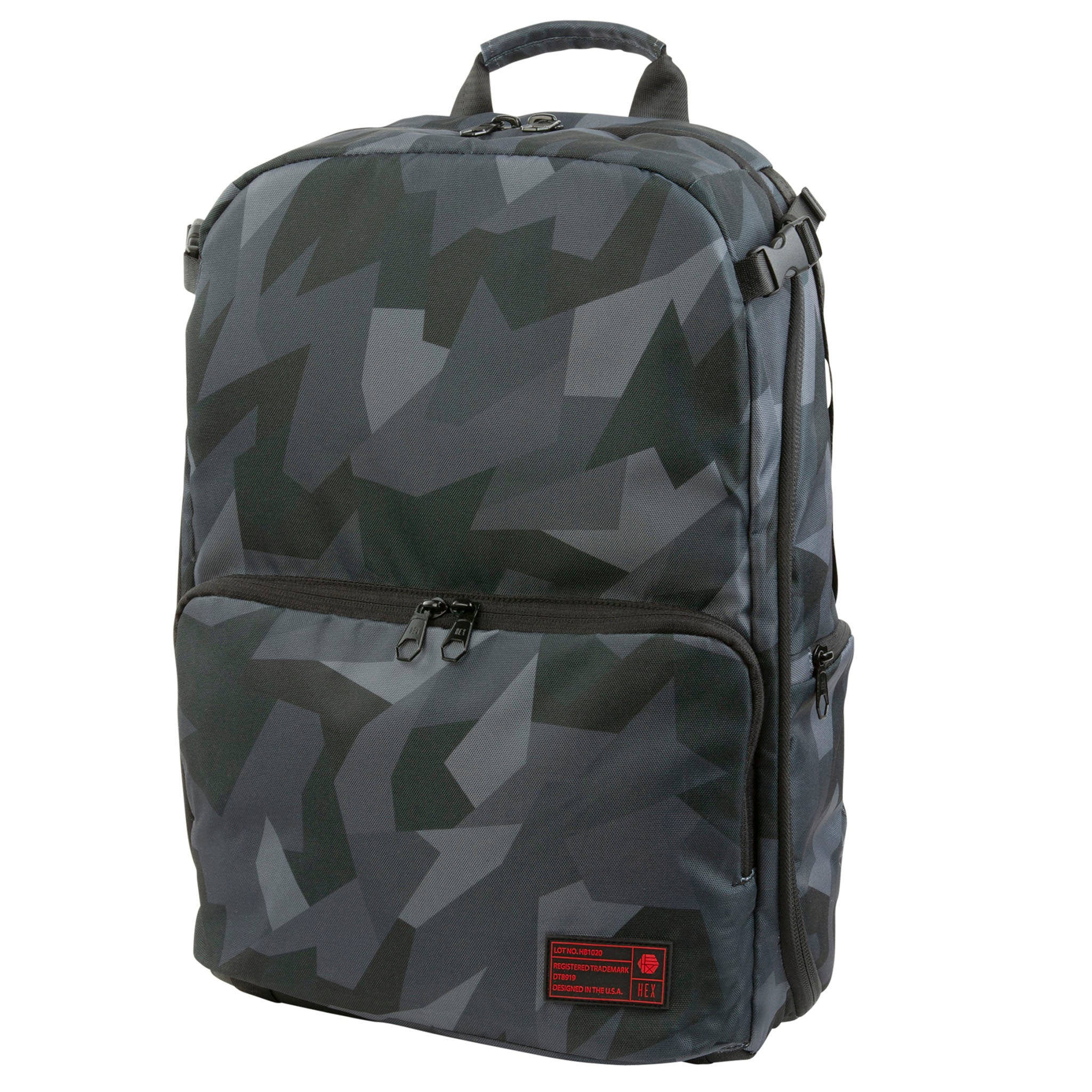 Ranger Clamshell Backpack Glacier Camo - Durable Tactical Backpack for Hiking, Camping & Outdoor Adventures