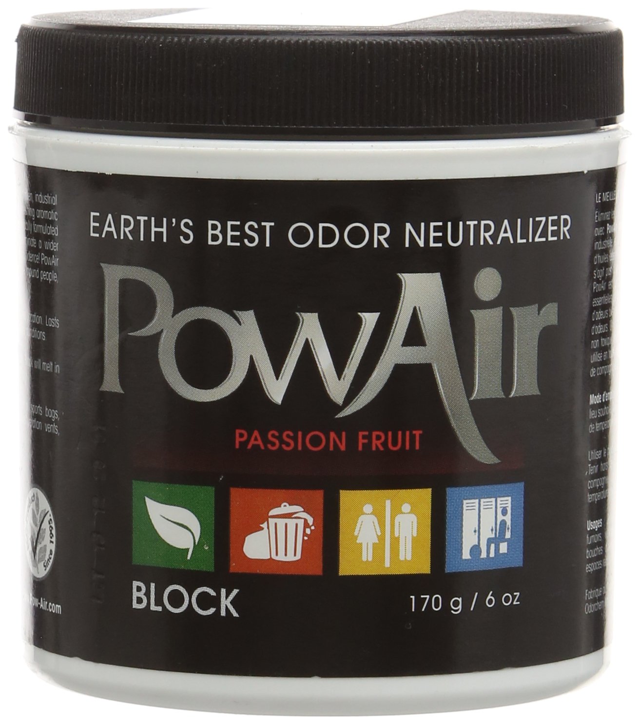 All-Natural Odor Neutralizer Block - Passion Fruit Scent | Eliminates Bad Smells in Home, Car, Office & Closet | Eco-Friendly Air Freshener for Everyday Use