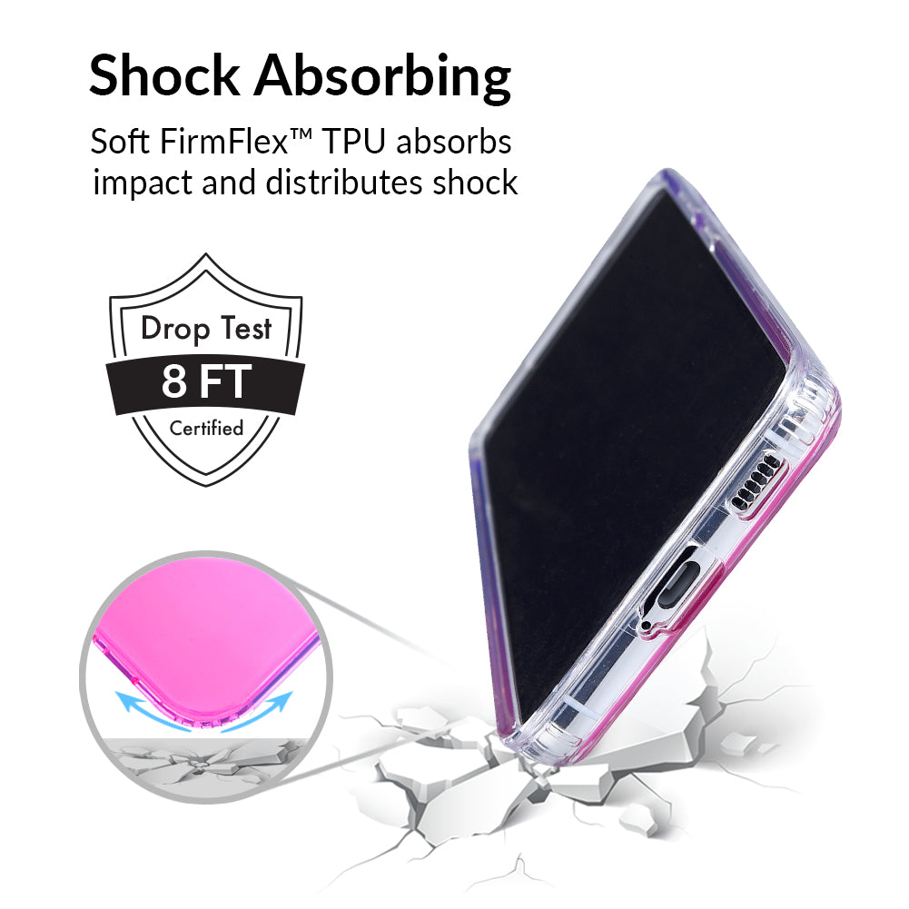 Violet Ombre Samsung Phone Case - Trendy Gradient Color Protective Cover for Samsung Galaxy S21/S20/Note 20 - Perfect for Everyday Use, Travel & Fashion Accessories