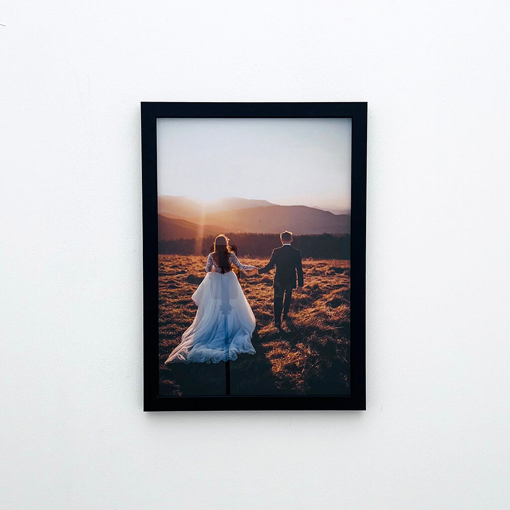 30 x 40 cm Wooden Picture Frame - Premium Solid Wood Photo Frame for Wall Display, Home Decor, and Artwork - Perfect for Living Room, Bedroom, and Office Decorations