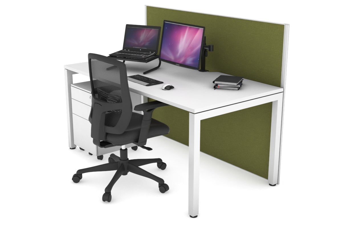 Horizon Quadro Square Legs Office Desk - 47.2