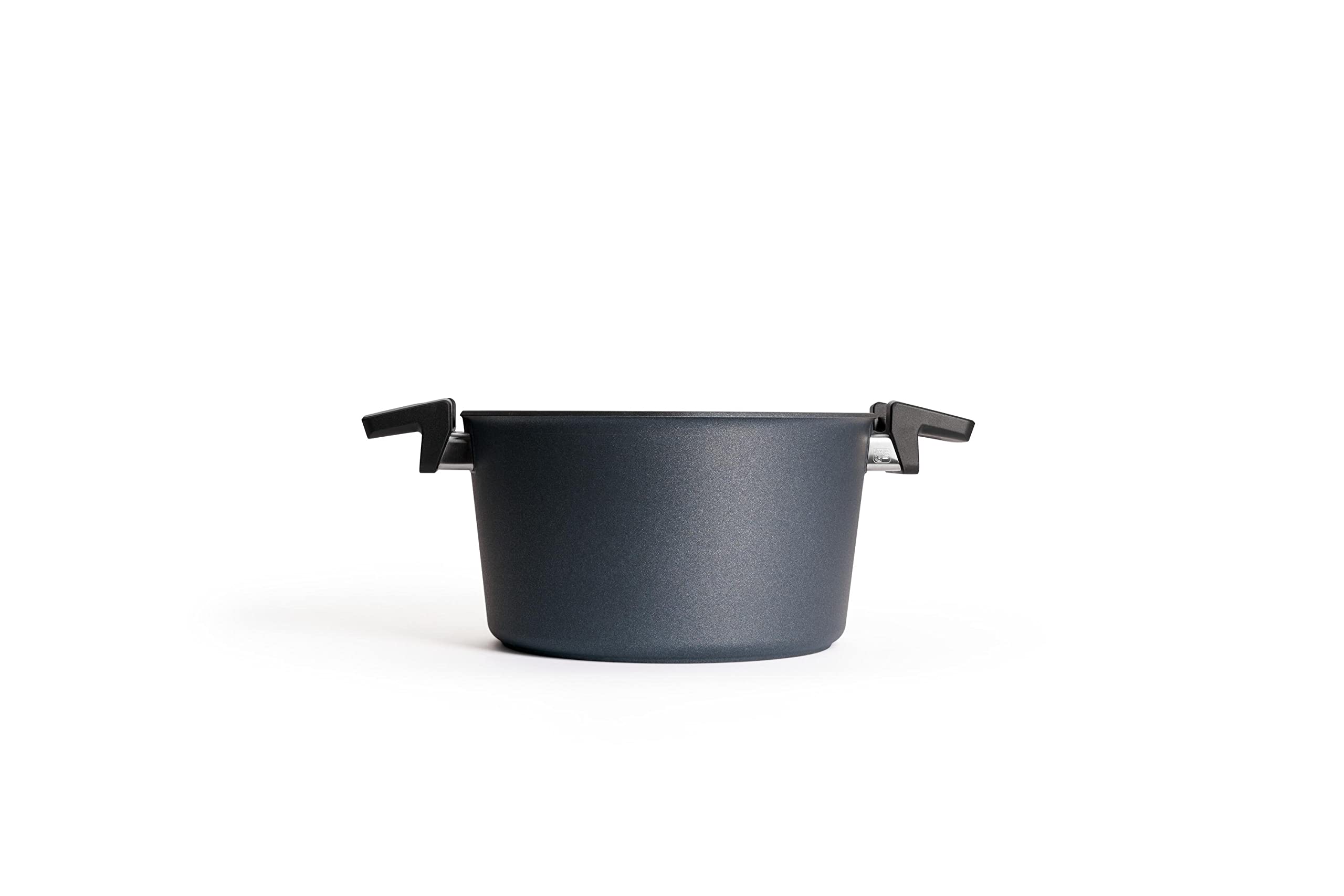 Woll Concept Plus 124CP 5-Liter Cast Aluminum Cooking Pot with Lid - 24cm Diameter, 13.5cm Deep - Ideal for Soups, Stews & Pasta | Durable Kitchen Cookware for Home Chefs