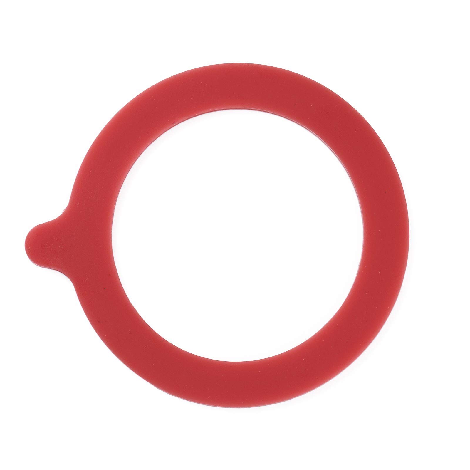 Aislor 10Pcs Silicone Jar Gaskets - 95MM Red Airtight Replacement Seals for Regular Mouth Canning Jars | Food Storage, Pickling, Preserving & Home Canning Supplies
