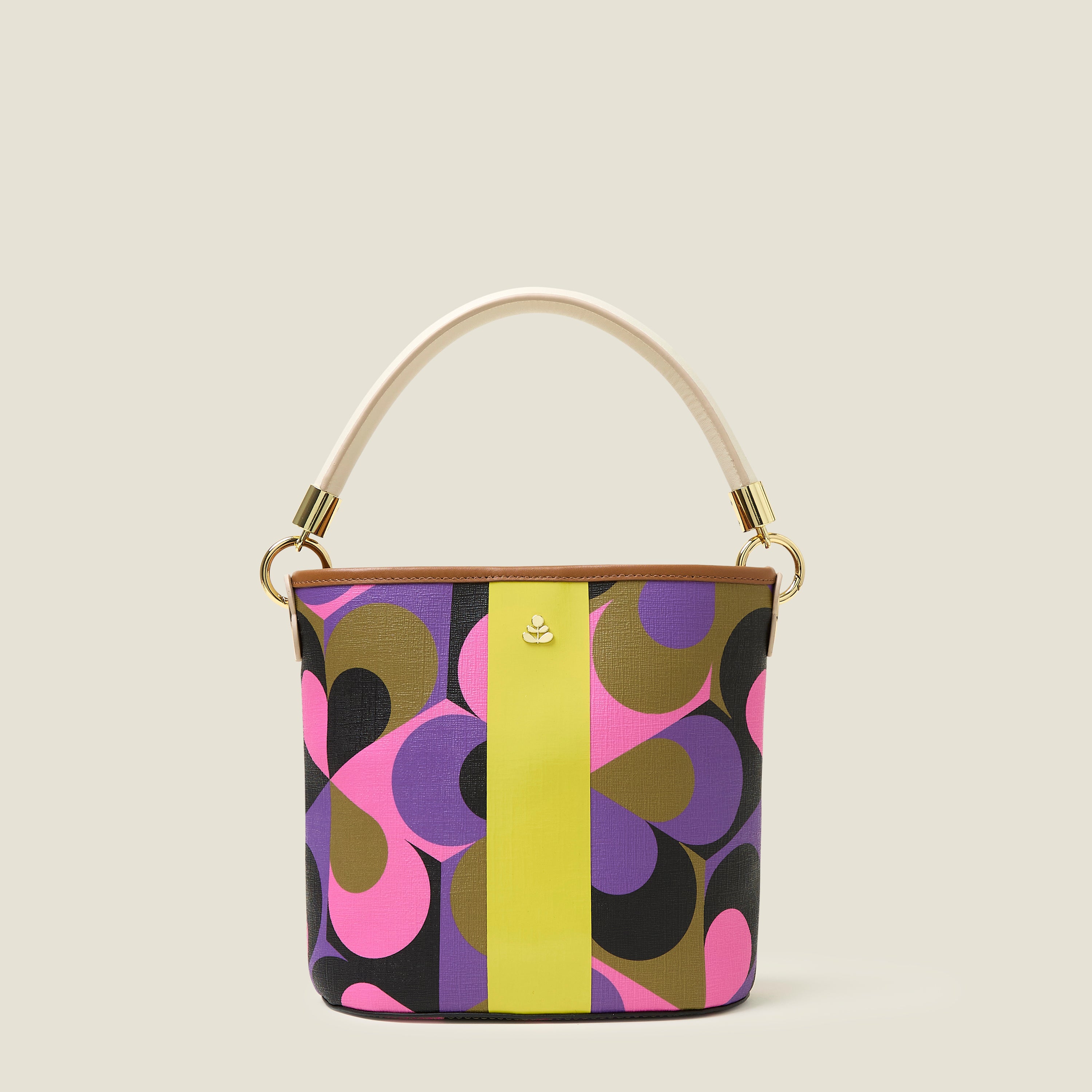 Smile Sling Crossbody Bag - Kaleidoscope Violet Color, Lightweight & Adjustable Shoulder Strap for Women | Perfect for Travel, Shopping & Everyday Use
