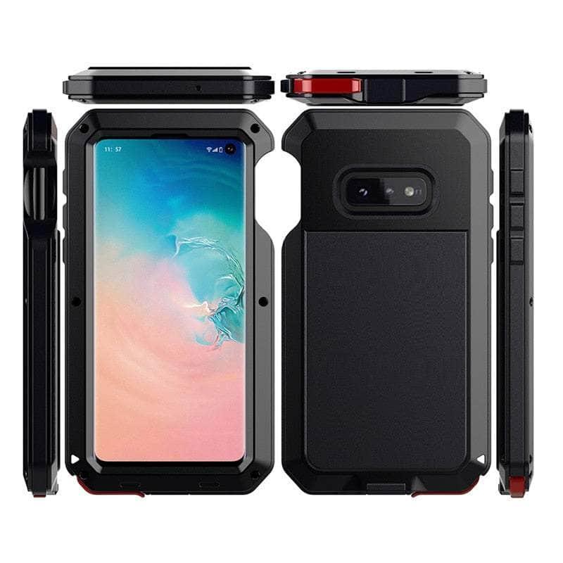 Premium Shockproof Rugged Case for Samsung Galaxy S23 Ultra - Heavy Duty Armor Protection with Stylish Galaxy Design - Perfect for Outdoor Adventures, Work & Travel