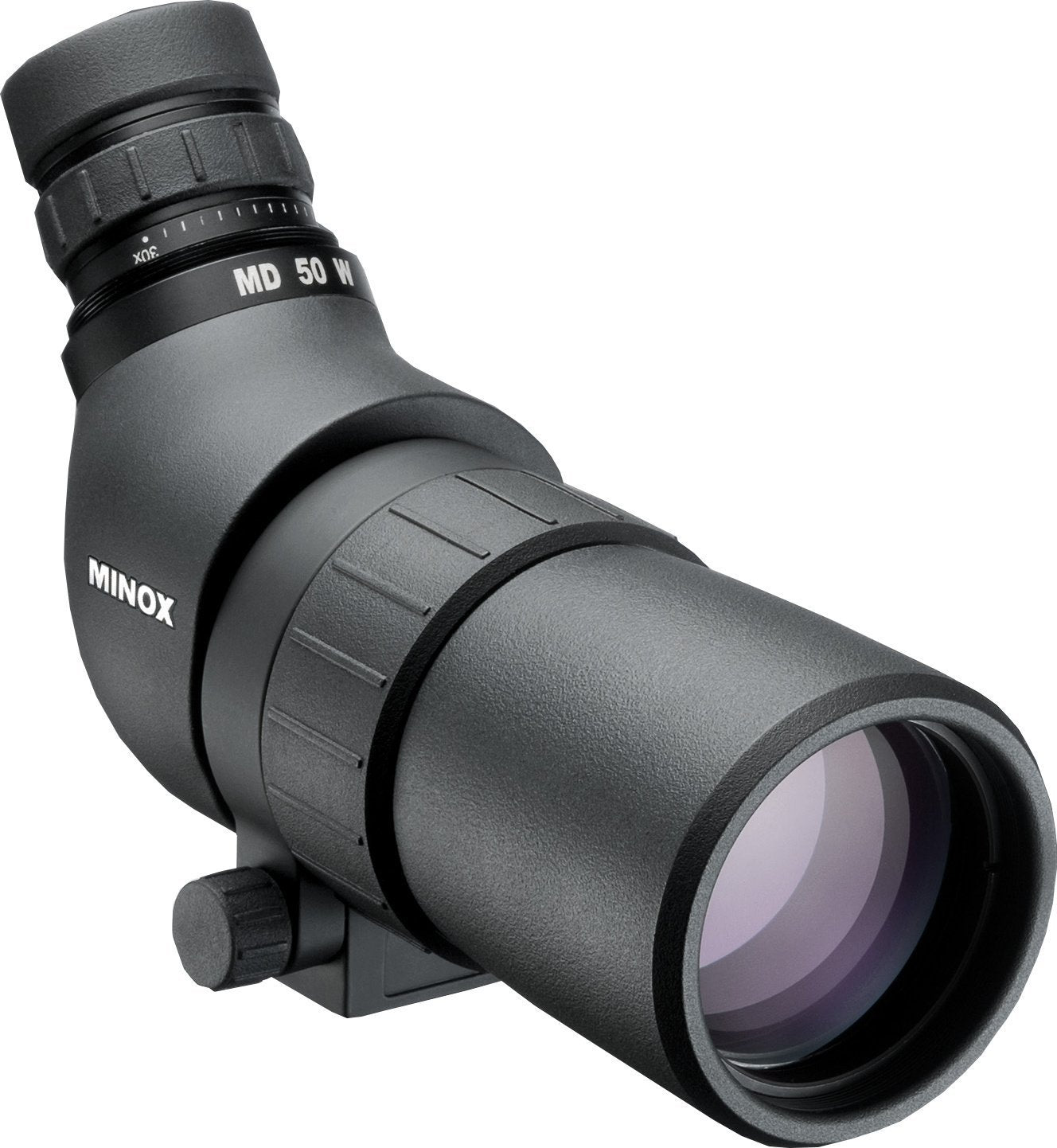 MINOX MD 50 W Spotting Scope - High Power 20-60x50 Zoom Monocular Telescope for Bird Watching, Hunting & Outdoor Adventures - Waterproof & Fogproof Design