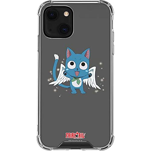 Funimation Fairy Tail Happy Clear Phone Case for iPhone 13 - Officially Licensed Anime Protective Cover - Perfect for Anime Fans, Cosplay Events & Daily Use