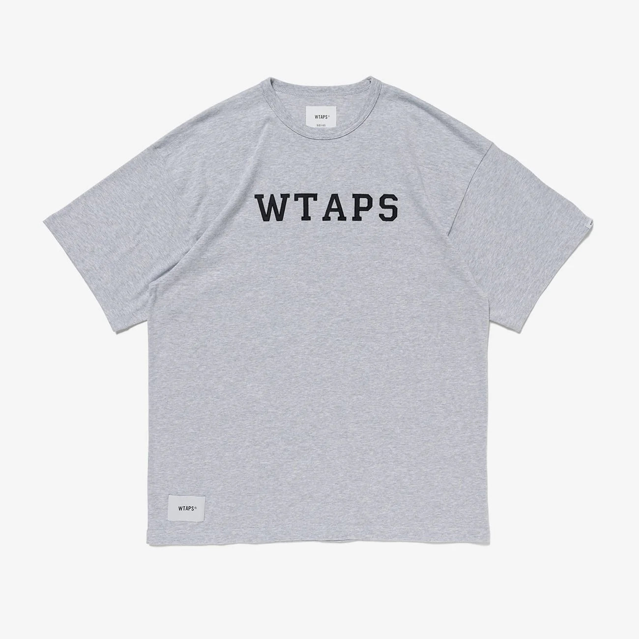 WTAPS 24SS Academy Cotton College Tee - Men's Short Sleeve Graphic T-Shirt [241ATDT CSM21] - Casual Streetwear for Everyday Wear & Urban Fashion