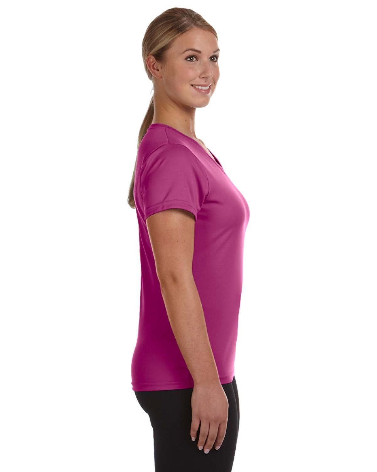 Augusta Sportswear 1790 Ladies' NexGen Moisture-Wicking Performance T-Shirt - Breathable Activewear for Running, Yoga & Gym Workouts