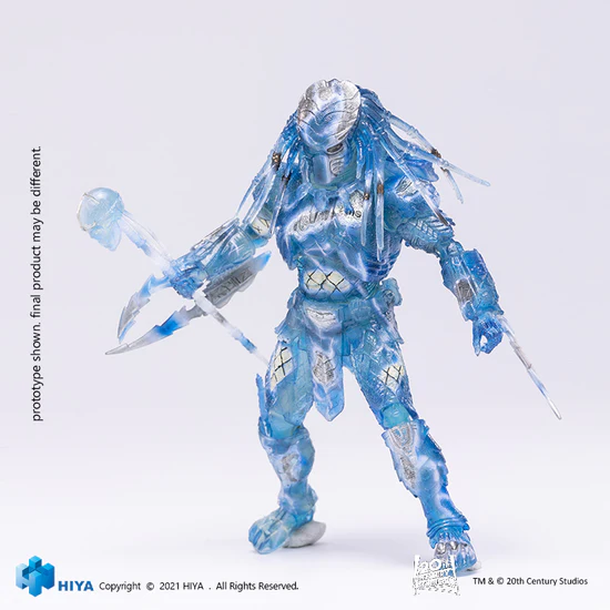 1/18 HIYA 5inch Action Figure - Exquisite Mini Series AVP Active Camouflage Chopper Collectible Model for Alien vs Predator Fans | Perfect for Display, Collection and Gift Giving
