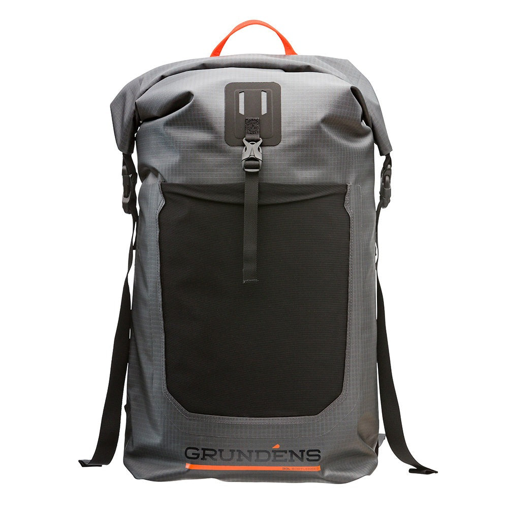 Grundens Bootlegger 30L Waterproof Roll Top Backpack - Fishing, Hiking & Outdoor Gear for Men & Women | Perfect for Kayaking, Camping & Work Commute