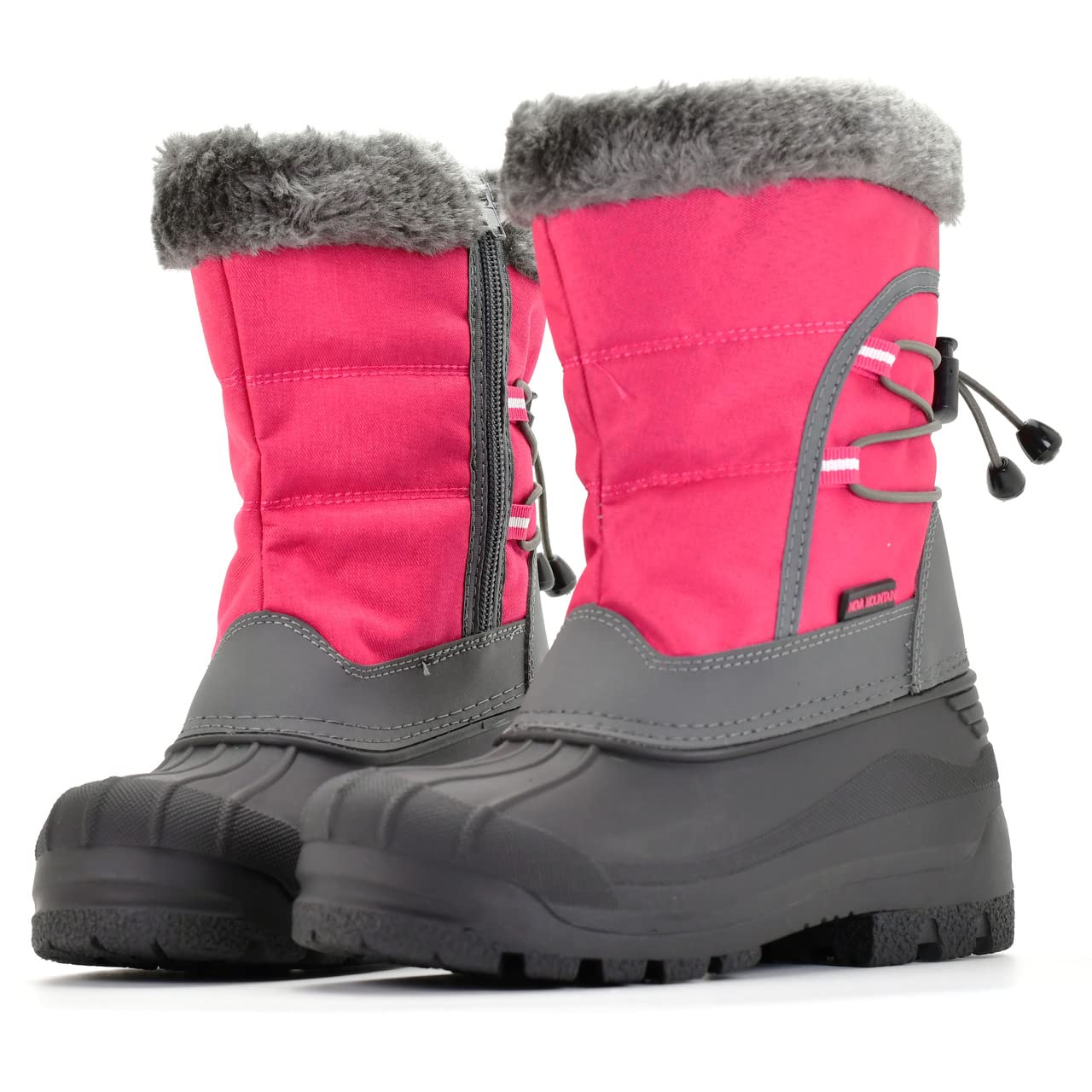 Nova Mountain Kids Winter Snow Boots - Waterproof, Insulated, Non-Slip for Boys & Girls - Perfect for Snow Play, Sledding & Cold Weather Outdoor Activities
