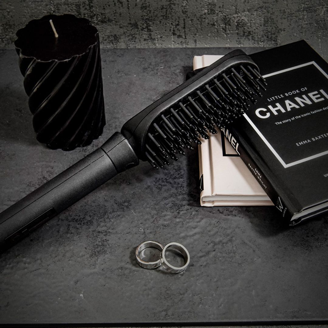 CLOUD NINE Hot Brush - Professional Hair Straightening & Styling Tool for Smooth, Shiny Hair | Perfect for Home Use & Salon Styling