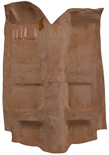 1985-1992 Pontiac Trans Am Car Floor Mats - Premium Medium Beige Plush Cut Pile Carpet for Passenger Area (No Console) | Durable Interior Protection & Custom Fit for Classic Cars