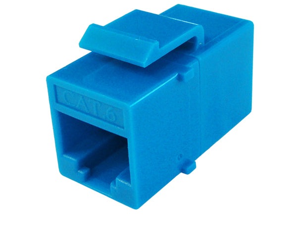CAT6 RJ45 Inline Coupler - Unshielded Ethernet Coupler with Snap-In Latch for High-Speed Network Connections | Perfect for Home, Office & Data Center Networking