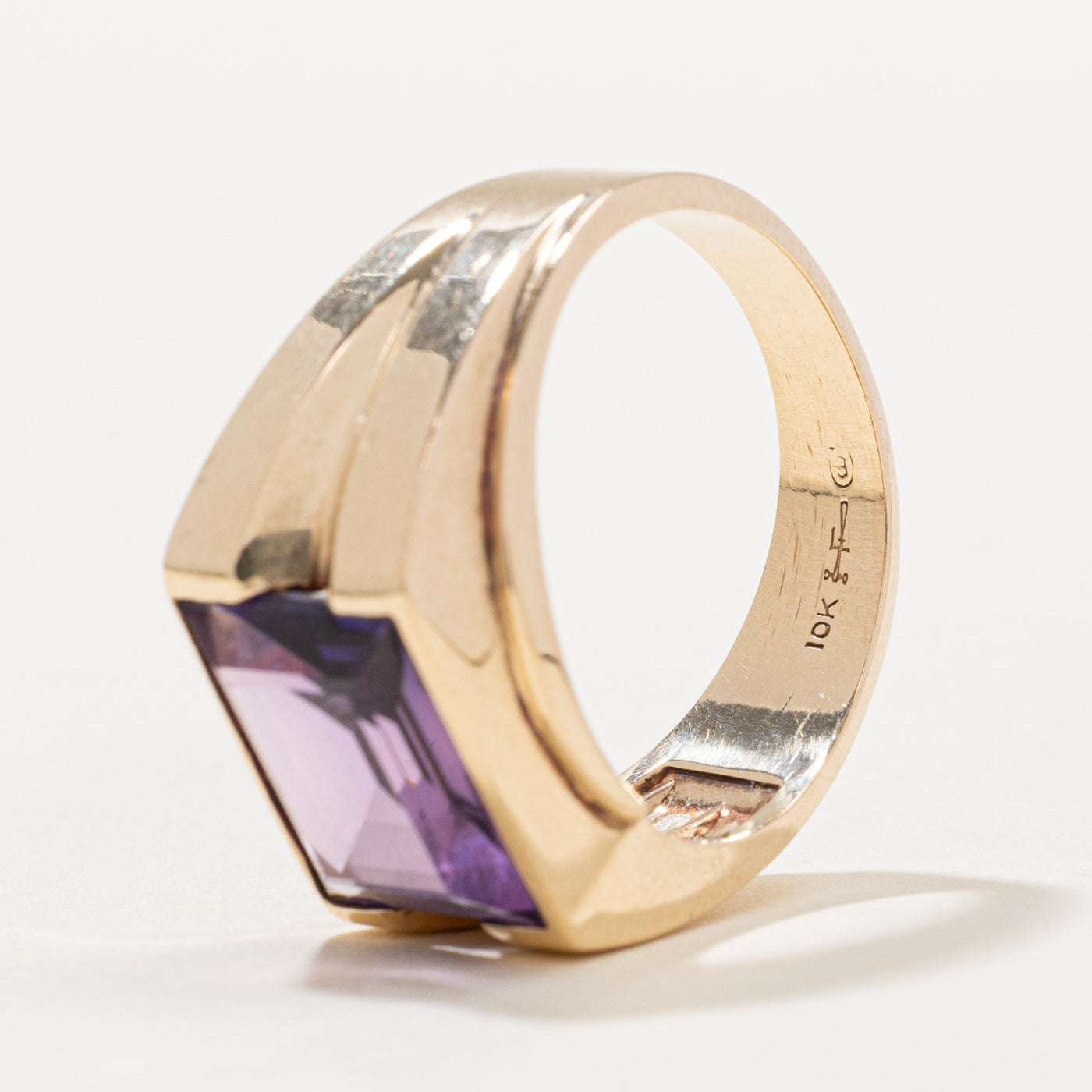 5.00ct Synthetic Purple Sapphire Cocktail Ring - Size 9 | Elegant Evening Jewelry for Parties, Weddings & Special Occasions